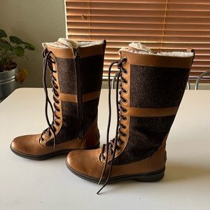 UGG Australia Brown Leather Boots